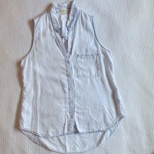 Cloth & Stone sleeveless 100% Tencel Washed Top